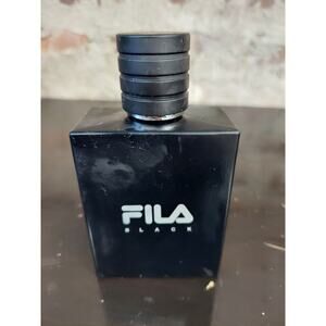 Fila Black Fragrance Cologne 3.4 Oz Partial